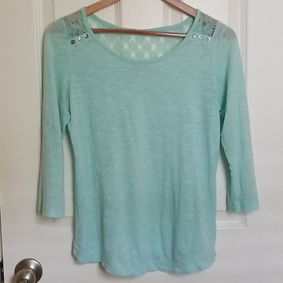 Express Mint Top - Picture 2 of 6